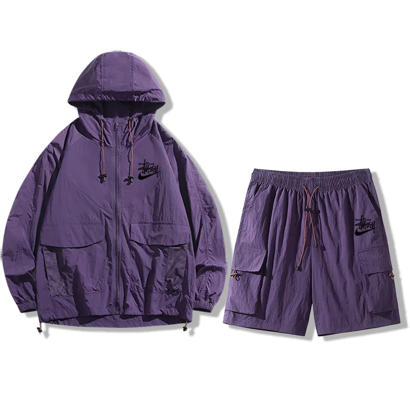 『S-4XL』気質いい 大人の定番 スタイリッシュ クール おしゃれ ブ ショートパンツ アウター セットアップ