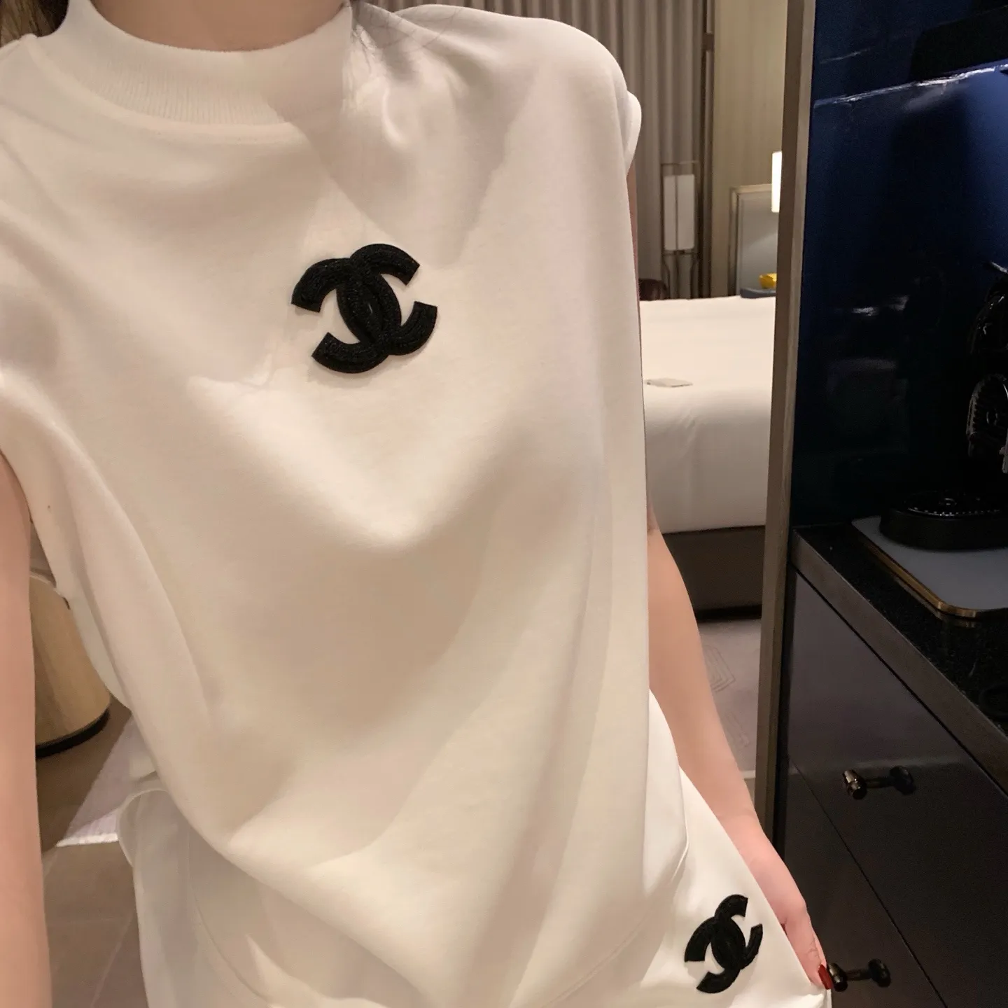 『S-L』若見え 高級 シンプル 快適 ヴィンテージ ベスト ショートパンツ セットアップ