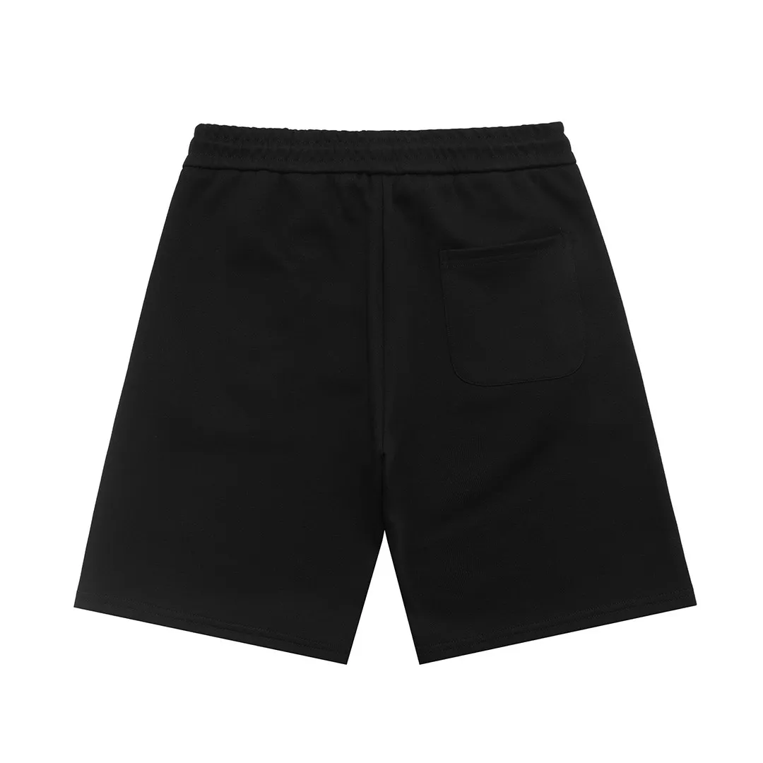 『S-XL』プチプラ オーダークローバーロゴレザーパッチ 日常通勤 コーデ必須 カジュアルショーツ
