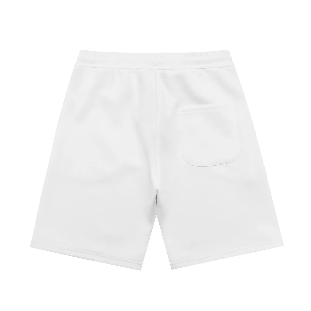 『S-XL』プチプラ オーダークローバーロゴレザーパッチ 日常通勤 コーデ必須 カジュアルショーツ