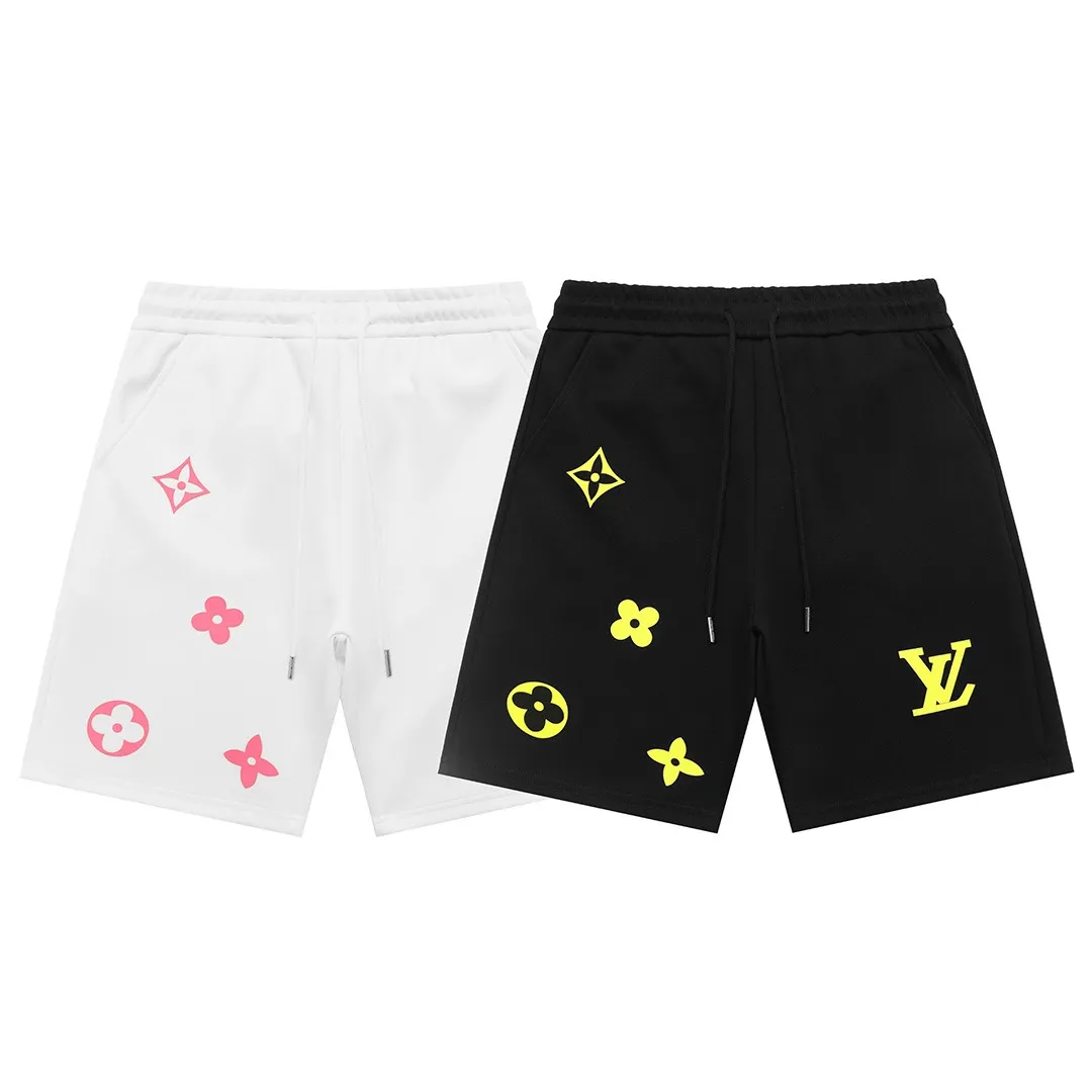 『S-XL』プチプラ オーダークローバーロゴレザーパッチ 日常通勤 コーデ必須 カジュアルショーツ