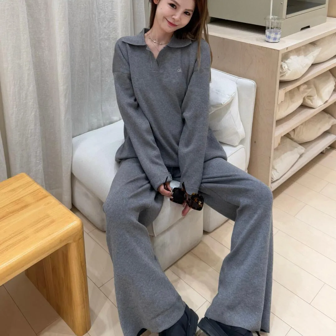 『フリーサイズ』ルーズ オーバーサイズ シルエット 高見え 上品 雰囲気 柔らか 着心地 ロングスリーブ ロングパンツ セットアップ