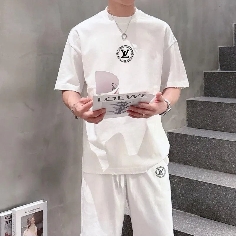 『M-3XL』着心地バツグン デイリー使いに最適 トレンド最先端 ショートパンツ Ｔシャツ セットアップ