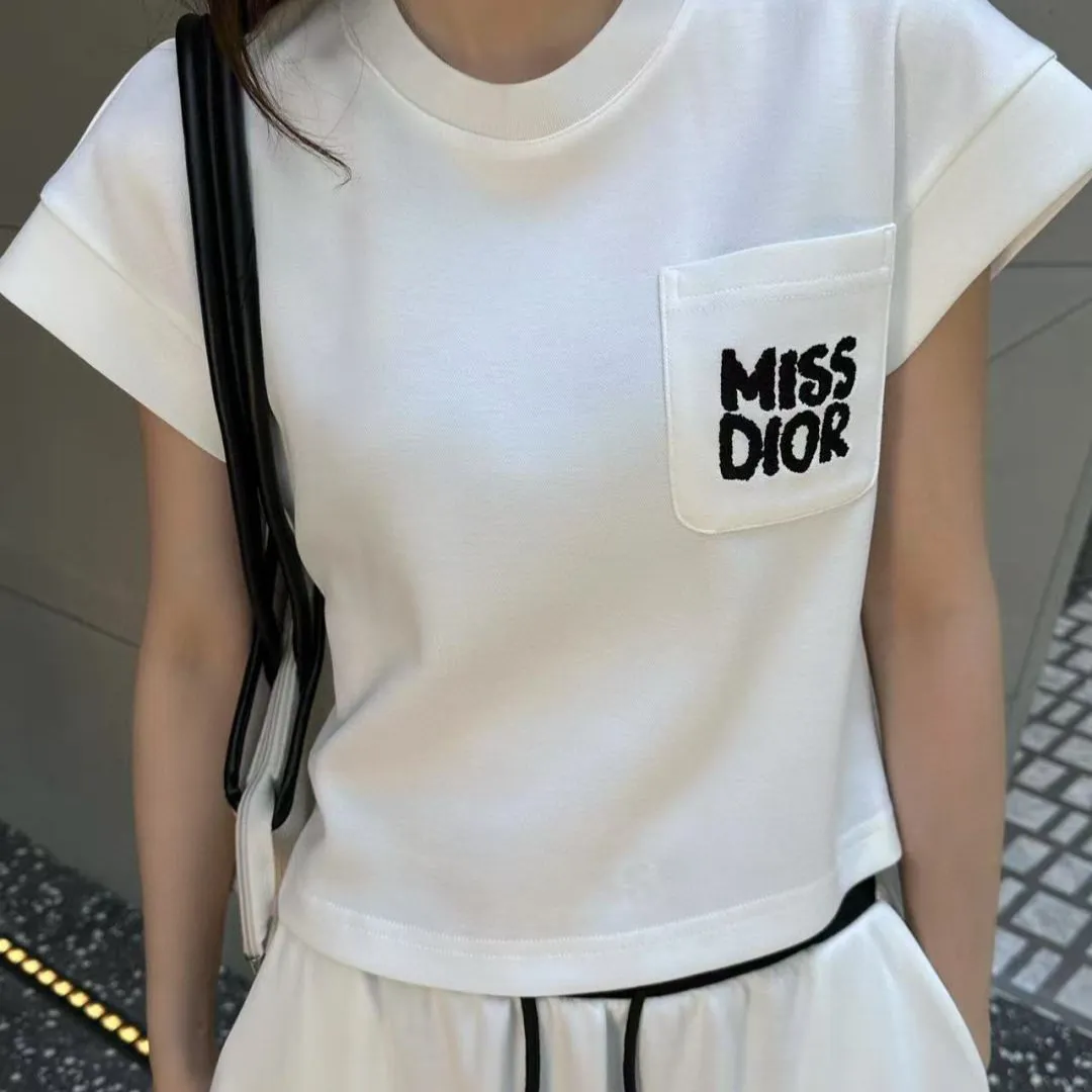 『S-L』魅力的 大好評 今季大注目！ トレンド  サイドスリットポケット付き Ｔシャツ+スカート セットアップ